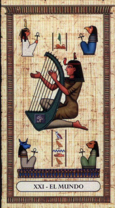 El Tarot Egipcio (Martina Gabler. Guillermo D. Elizarraras)